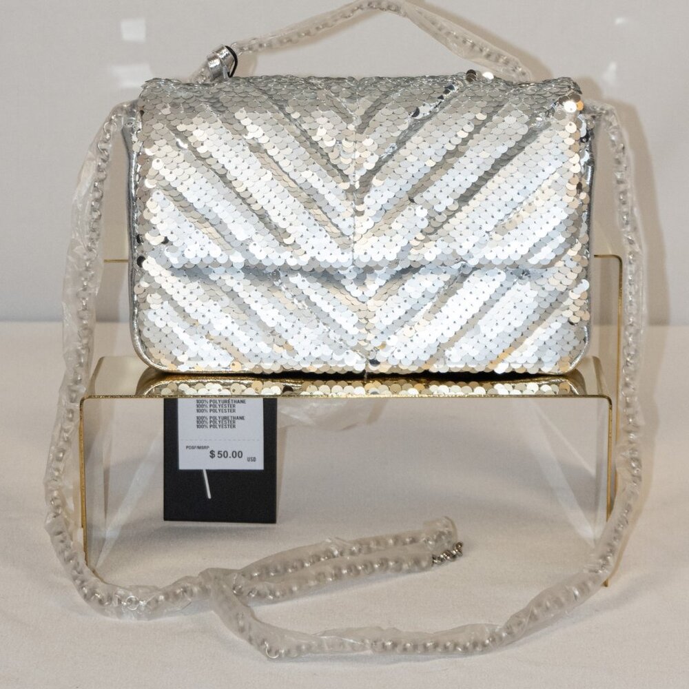 Nicole Miller Sequin Clutch - Picture 2 of 6
